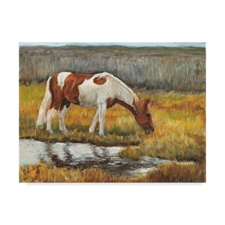 Kathy Winkler 'Meadow Munching' Canvas Art,14x19